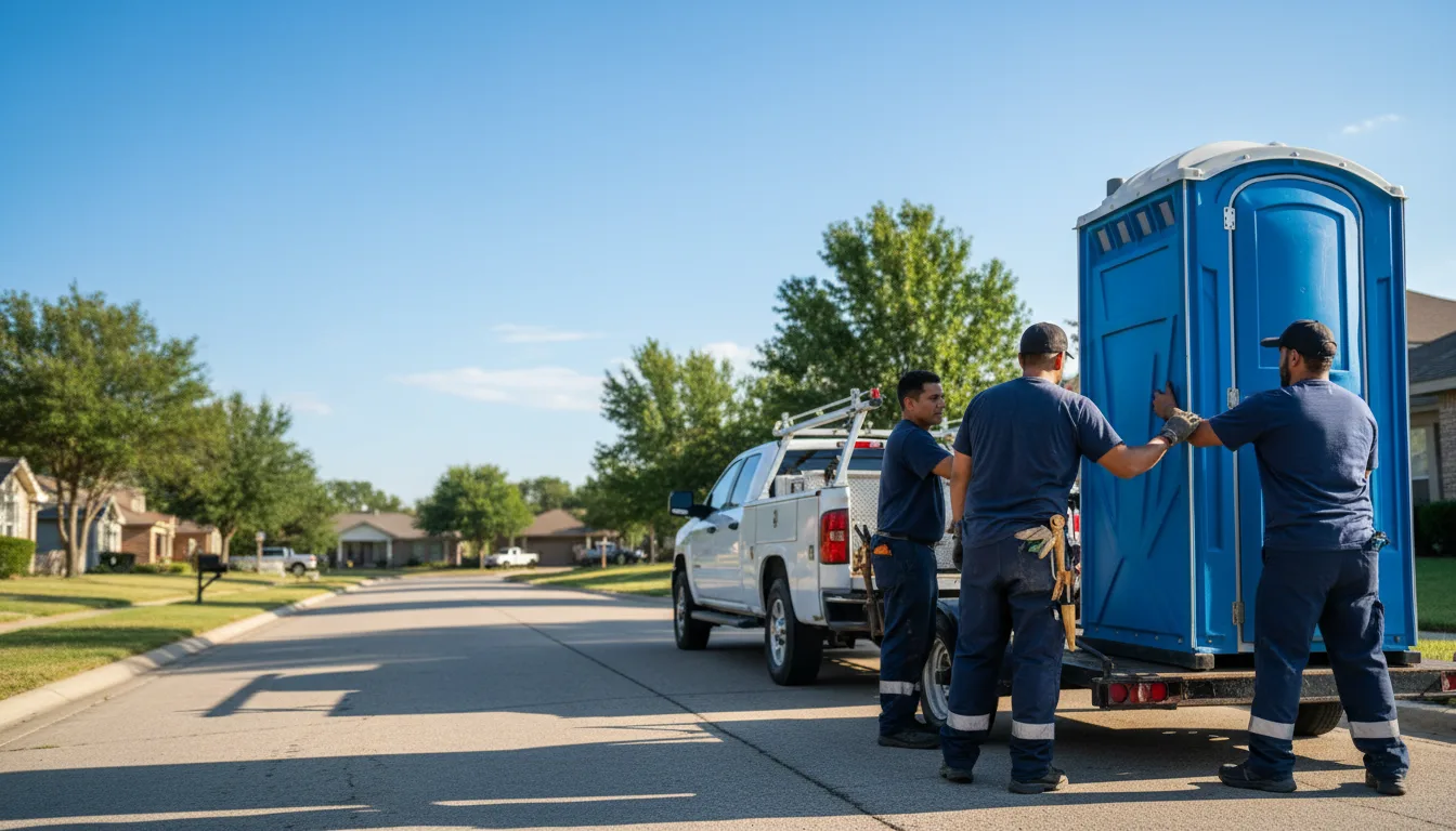 Portable Toilet Rental in Fort Necessity, LA near me